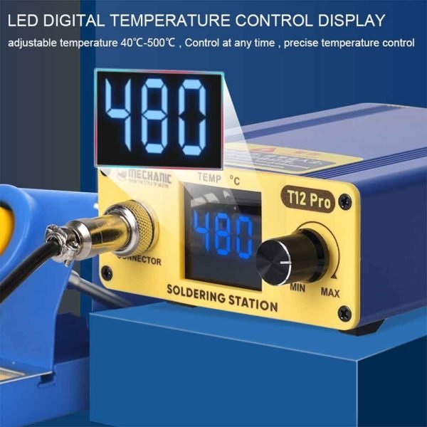Mechanic T12 Pro Soldering Iron Station