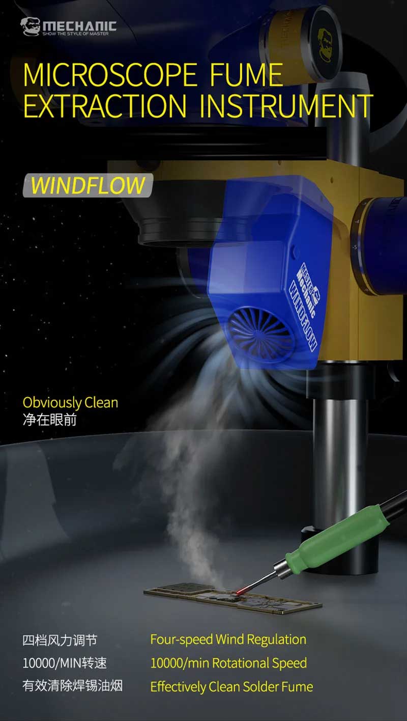 Mechanic Wind Flow Fan Universal