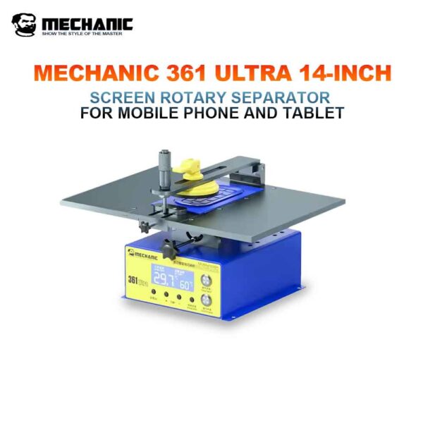 Mechanic-361-Ultra-14-Inch-Screen-Rotary-Separator Mechanic 361 Ultra 14-Inch Screen Rotary Separator For Mobile Phone and Tablet