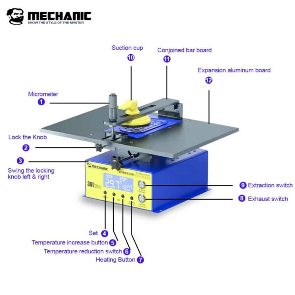 Mechanic-361-Ultra-14-Inch-Screen-Rotary-Separator_3 Mechanic 361 Ultra 14-Inch Screen Rotary Separator For Mobile Phone and Tablet