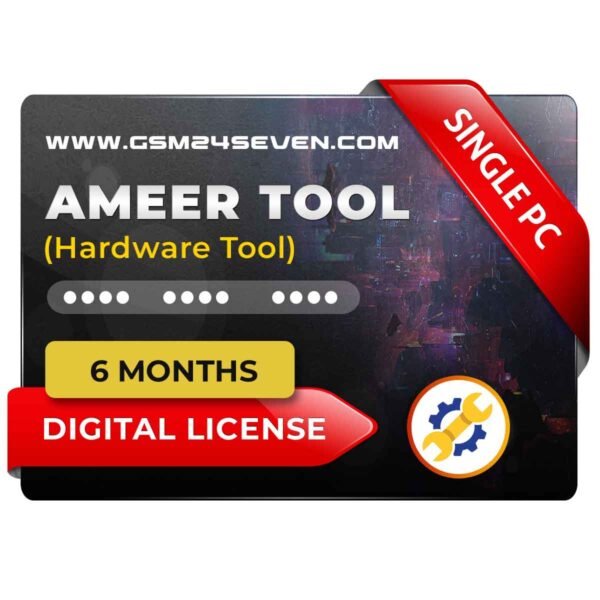 Ameer Tool (Hardware Tool) [1 PC - 6 Months] Digital License
