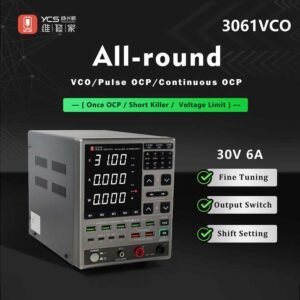 YCS 3061VCO 30V / 6A Adjustable Digital Display DC Power Supply with OCP Protection