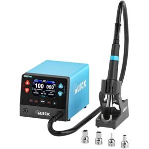 Quick M7 1000W 9-Channel HD Digital Display Intelligent Hot Air Gun Desoldering Station