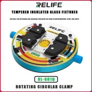 Relife RL-601Q Pro Rotating Damping Tempered Glass Motherboard Repair Fixture
