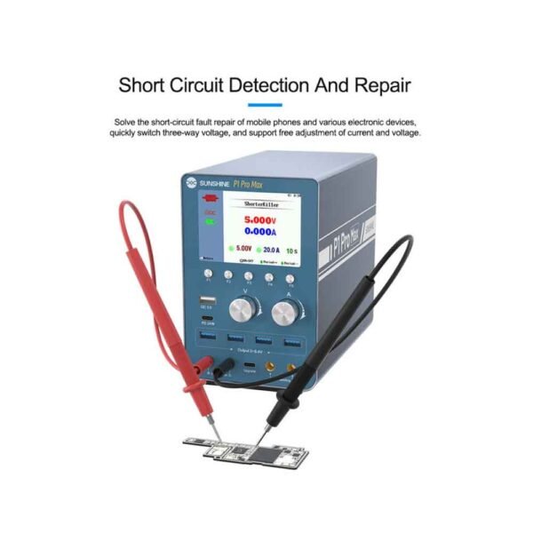 Sunshine-P1-Pro-Max2 SUNSHINE P1 Pro Max Intelligent Regulated Power Supply with Waveform Display & Battery Spot Welding