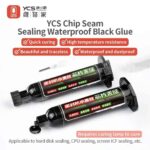 YCS Chip Sealing Waterproof Black Glue for Mobile Phone Repair
