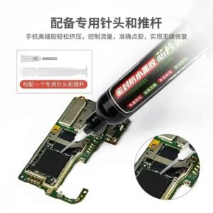 YCS Chip Sealing Waterproof Black Glue for Mobile Phone Repair