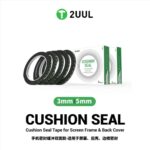 2UUL Cushion Seal Tape for Screen, Frame & Back Cover (3mm & 5mm, 5 Rolls/Pack)