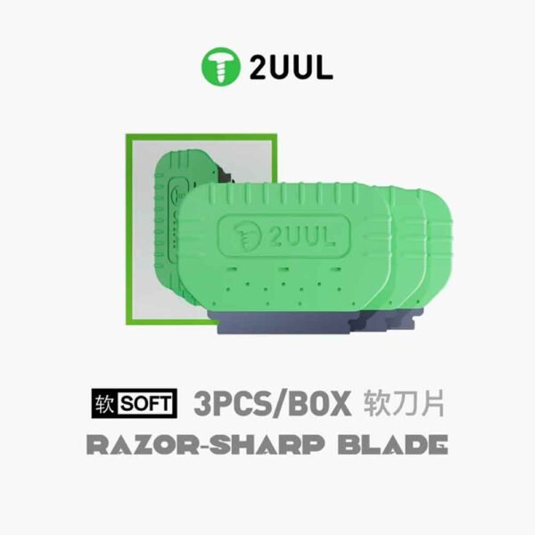2UUL DA95 Razor-Sharp Blade (Soft) 3PCS/Box