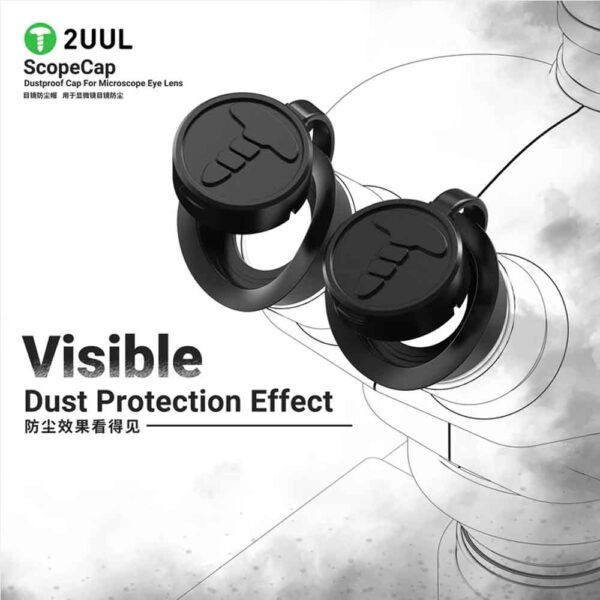 2UUL MS81 Microscope Eye Lens Dustproof Cap