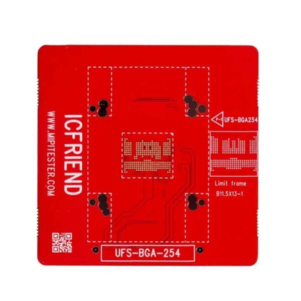 ICFriend 6in1 Adaptor for EasyJTAG (UFS 4in1 Key Adaptor + eMMC BGA-254 Adaptor)