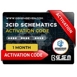 JCID Schematic Activation Code 1 Month