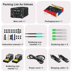 JF8-T800 Dual-Station Welding Station