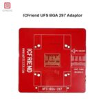 the ICFriend UFS BGA-297 Adaptor, tailored for e-commerce, mobile repair shops, and electronics technician audiences