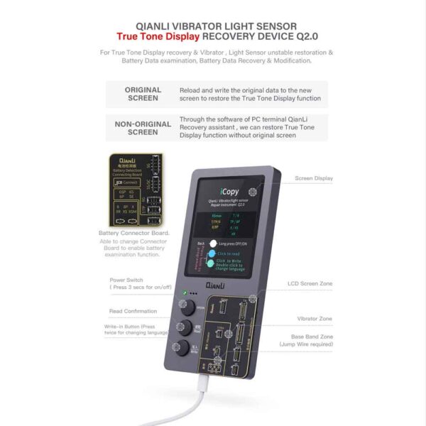 QianLi iCopy Plus V2.1 True Tone Programmer