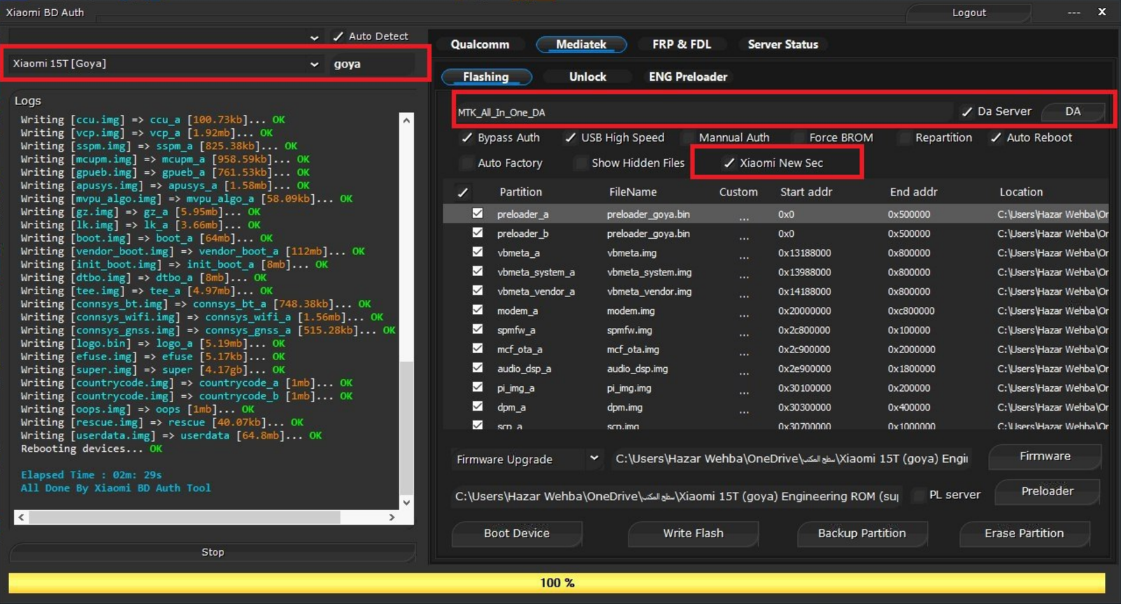 Xiaomi BD Auth Tool Credits