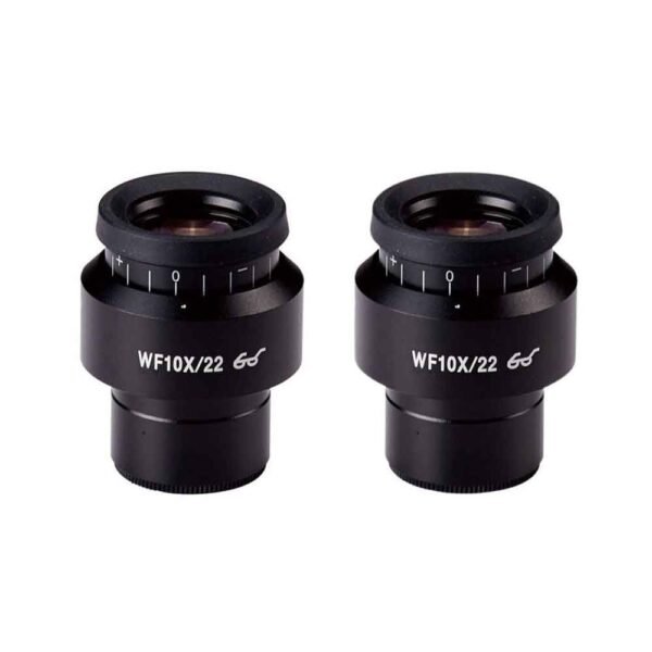 Microscope 10×–22× Auxiliary Eyepiece Lens for Wide-Field & Zooming View