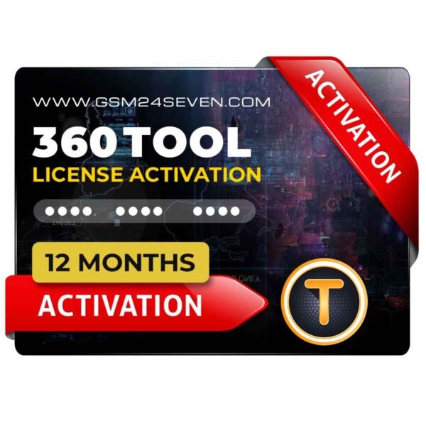 360 Tool (tojo360.com) Activation (12 Months - 1 PC)