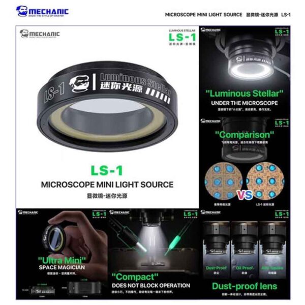 MECHANIC-LS-1-Microscope-Light-Source MECHANIC LS-1 Microscope Light Source