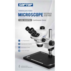 SOPTOP SZM-6565PRO Trinocular Stereo Microscope