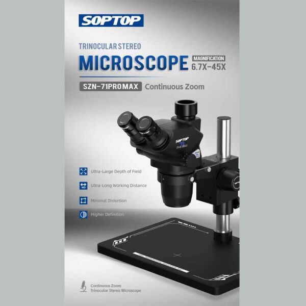 SOPTOP-SZN-71PROMAX-Trinocular-Stereo-Microscope