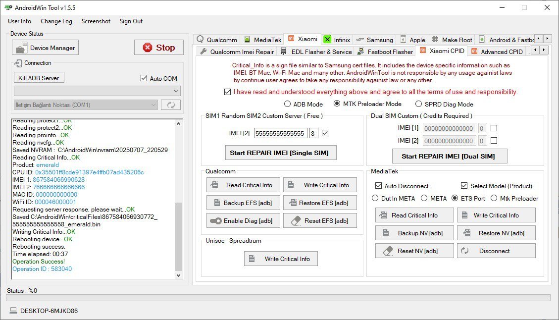 AWT - AndroidWin Tool