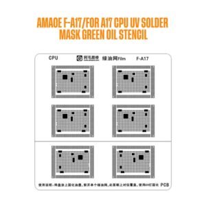 Amaoe F-A17 CPU UV Solder Mask Stencil