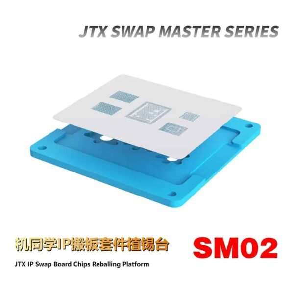 JTX SM02 iPhone Swap Board Reballing Platform