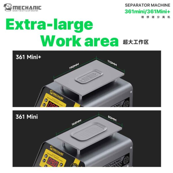 MECHANIC 361 Mini / Mini+ Separator Machine