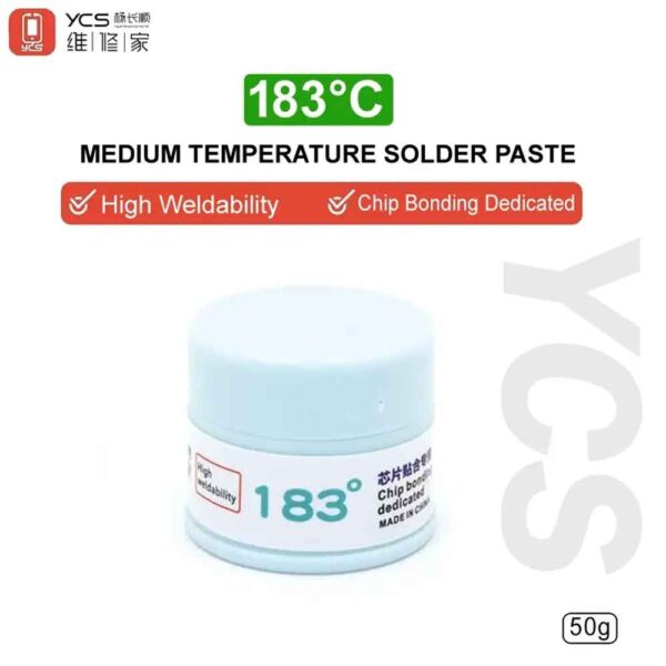 YCS 183 Solder Paste PPD 50G