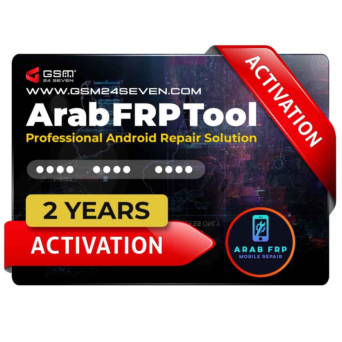 Arab FRP Tool 2 Years Activation