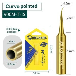 MECHANIC 900M-T-IS Pure Copper Solder Tip
