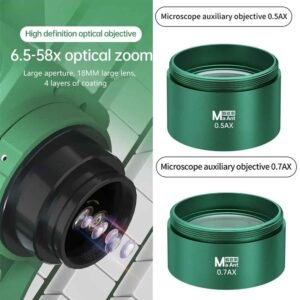 MaAnt 0.5AX Aluminium Alloy Auxiliary Objective Lens