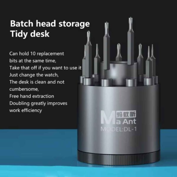 MaAnt-DZ-1--DL-1-Screwdriver-Rotation-Storage-Base2 MaAnt DZ-1 / DL-1 Screwdriver Rotation Storage Base