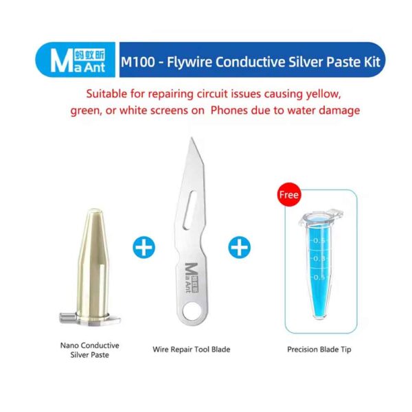 MaAnt M100 Fly Wire Conductive Silver Paste
