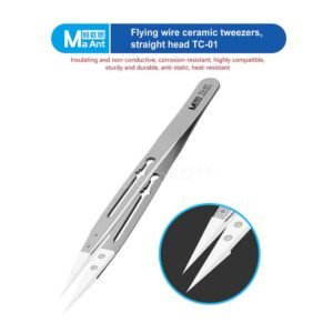 MaAnt TC-01 High Precision Wire Ceramic Tweezer