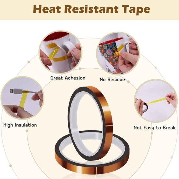 Mechanic 8mm High Temperature Resistant Tape