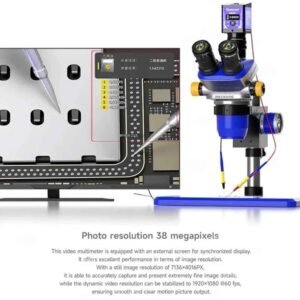 Mechanic Action 2 38MP Microscope Video Camera Multimeter