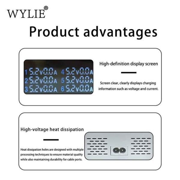 WYLIE WL-896X 40W Fast Charger