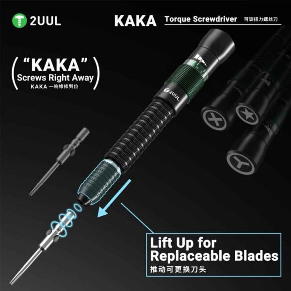 2UUL SD23 KAKA Torque Screwdriver Tri-Point 0.6mm