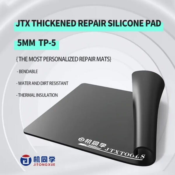 JTX-PG-5-Explosion-Proof-Reballing-Glass-Pad JTX TP-5 Thickened Repair Silicon Pad