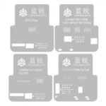 Lanrui LCD Flex Cable Protection Stencil Set