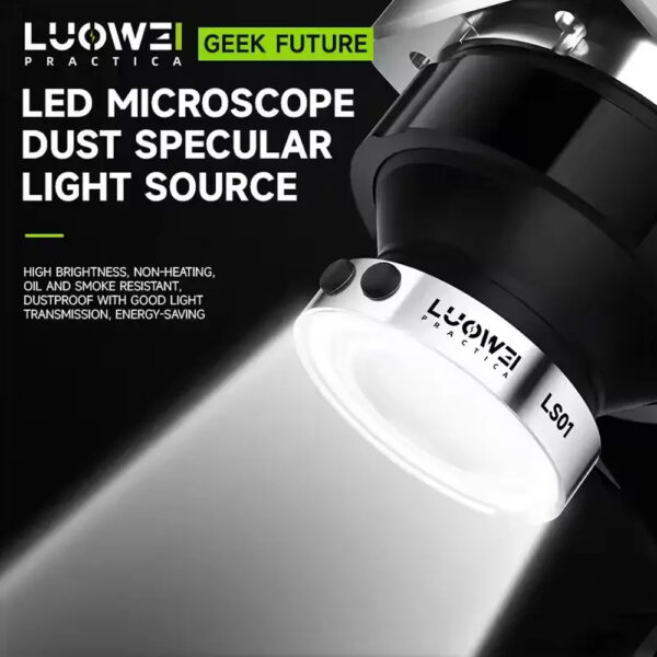 Luowei-LS01-Microscope-LED-Light-Source2 Luowei LS01 Microscope LED Light Source