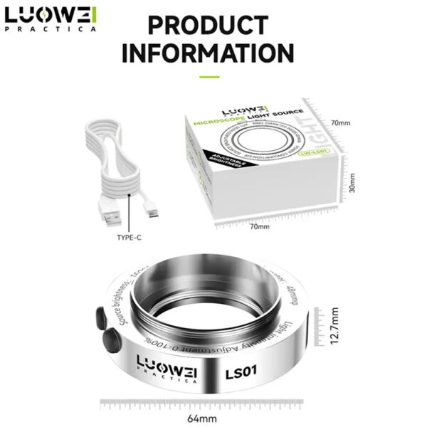 Luowei-LS01-Microscope-LED-Light-Source5 Luowei LS01 Microscope LED Light Source