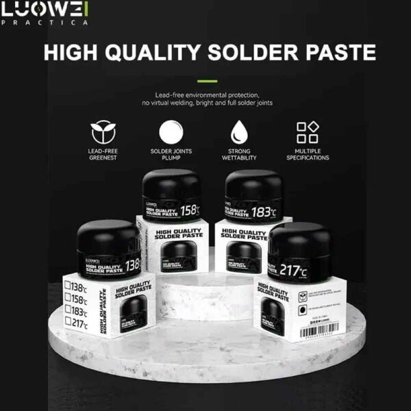 Luowei-LW-SP1-217-Lead-Free-Solder-Paste2 Luowei LW-SP1-217 Lead-Free Solder Paste