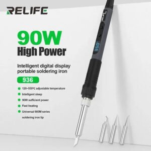Relife 936 90W Digital Display Portable Soldering Iron