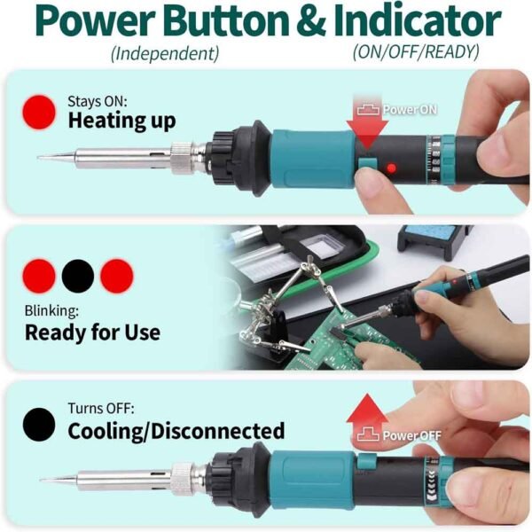 YIHUA 947-IX 65W Rotating Temperature Adjustable