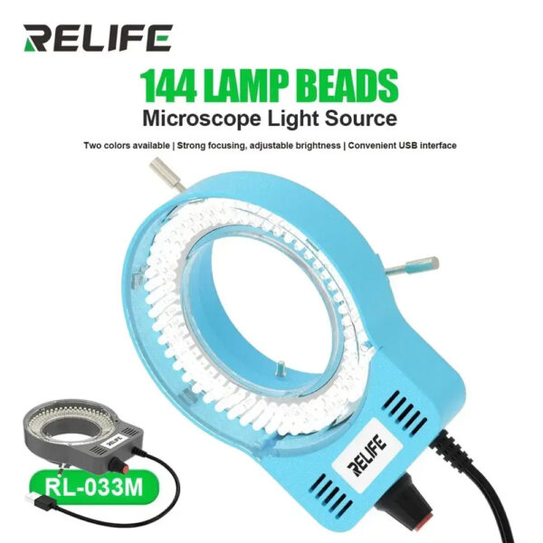 Relife RL-033M 144 LED Microscope Light