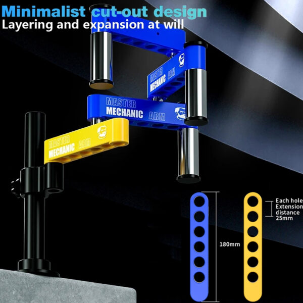 Mechanic-M2-M3-360°-Rotation-Microscope-Bracket3 Mechanic M2 M3 360° Rotation Microscope Bracket
