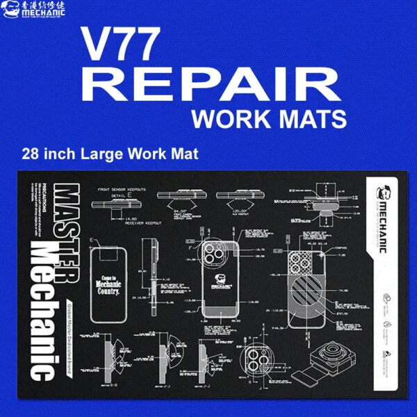 Mechanic V77 Multi-Function Repair Work Mat